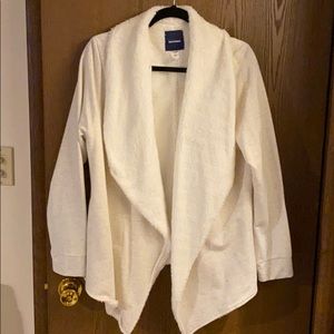 Sherpa open jacket/sweater L